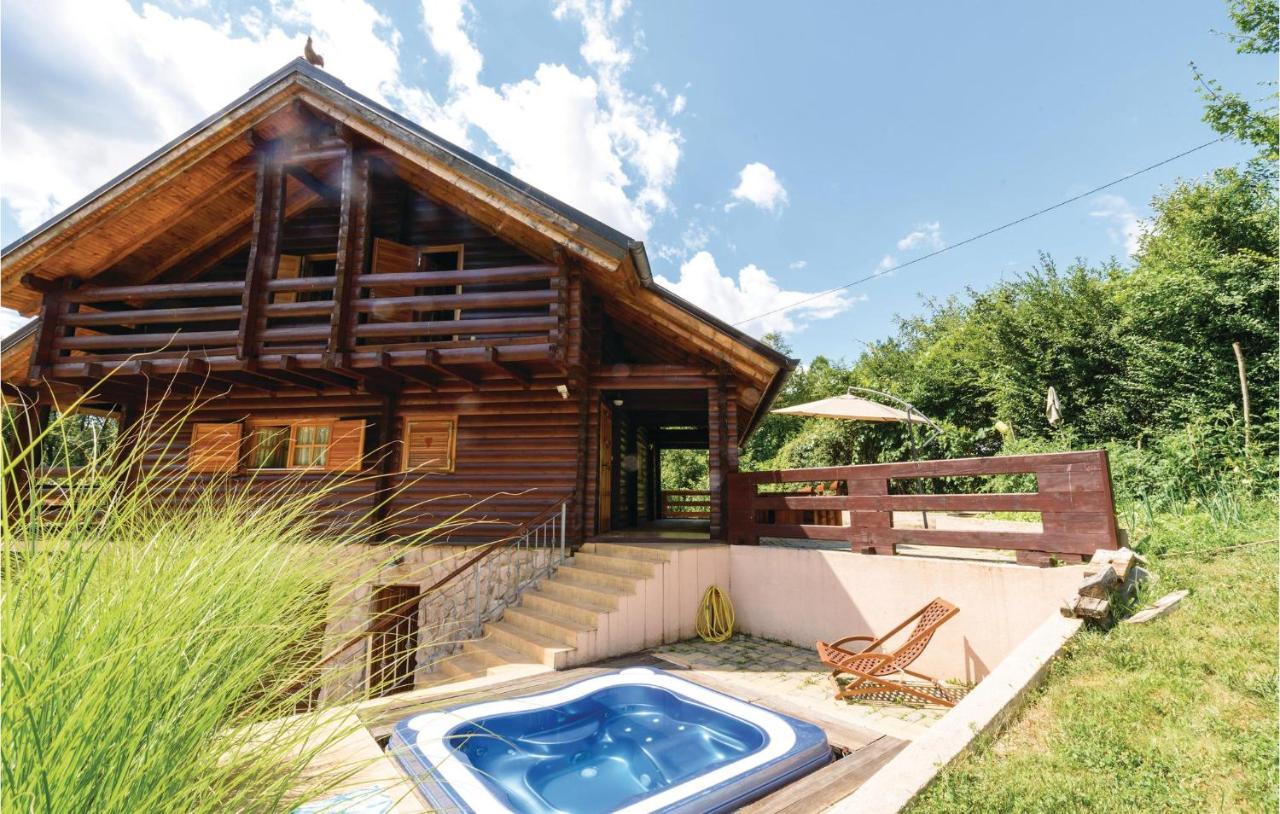 Stunning Home In Krasic With Sauna Eksteriør bilde